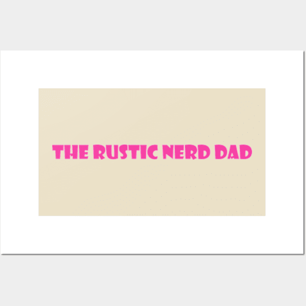 The RND Cartoon Lettering - Pink Breast Cancer Awareness Wall Art by The Rustic Nerd Dad